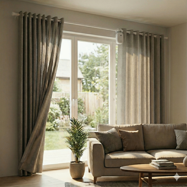 Robot abre cortinas