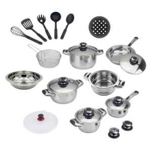Batería de cocina 22 piezas